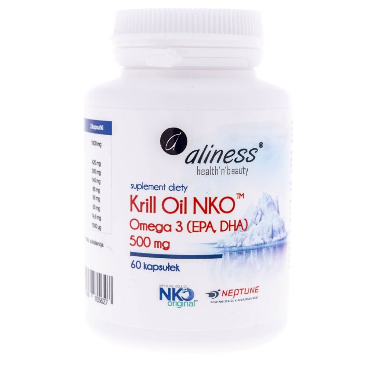 Supliment Alimentar, MedicaLine, Aliness Krill Oil NKO, 60 capsule