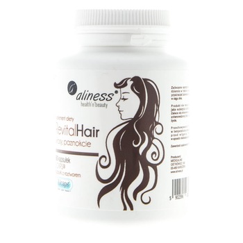 Supliment nutritiv, MedicaLine, Aliness RevitalHair, 60 de capsule Supliment nutritiv, MedicaLine, Aliness RevitalHair, 60 de capsule