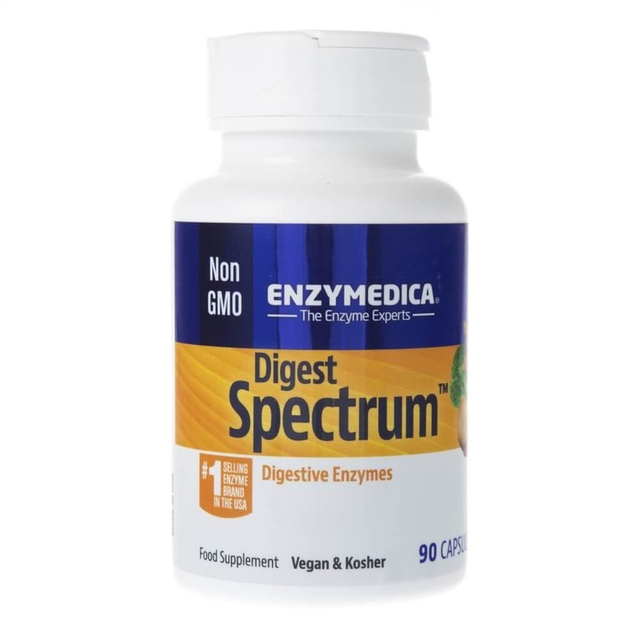 ​​​​​​​Suplimente nutritive Digest Spectrum, Enzymedica, 90 capsule