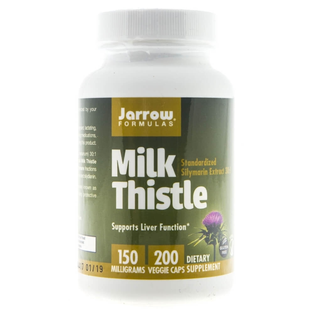 Supliment nutritiv, Jarrow Formulas, Milk Thistle, 200 de capsule