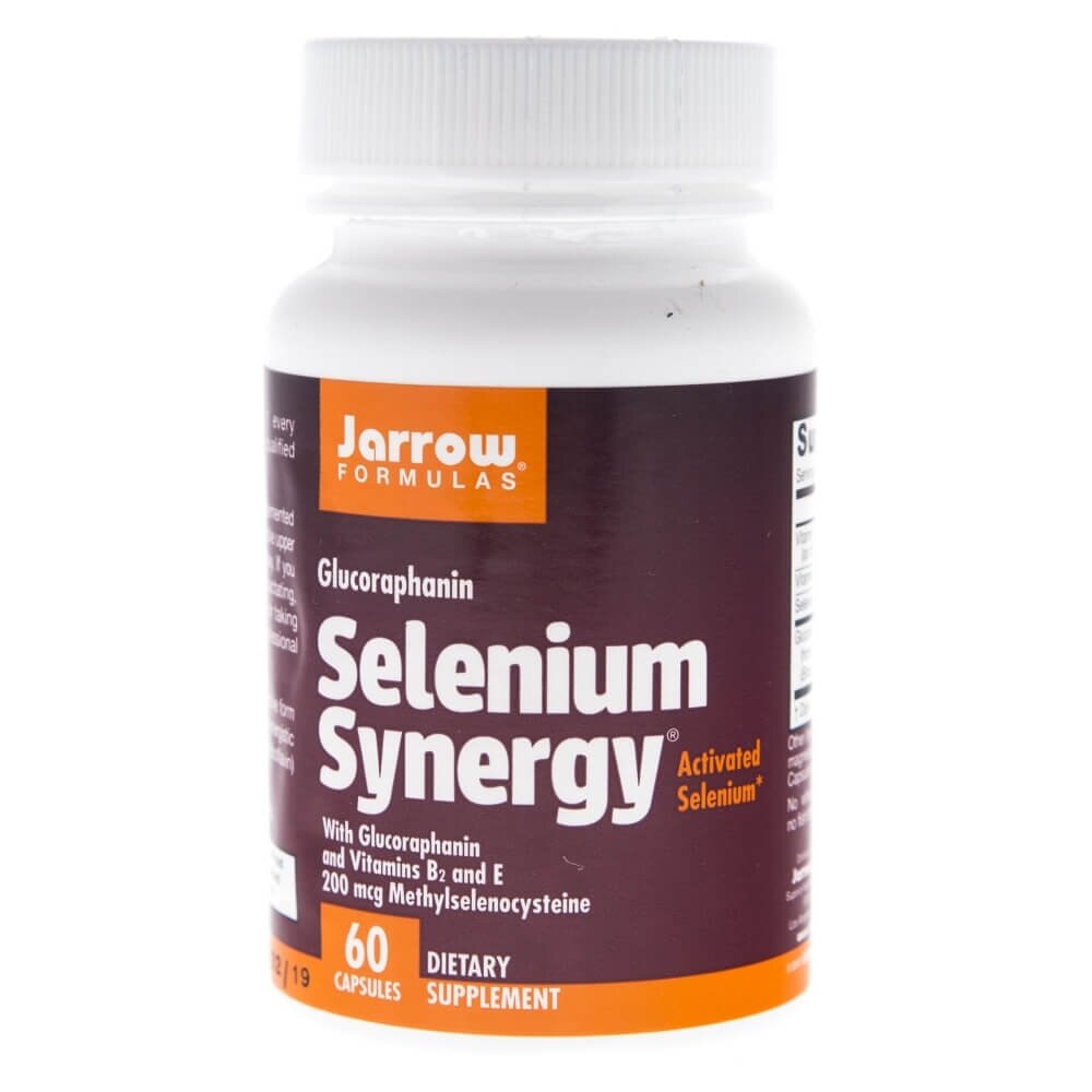 Supliment nutritiv Jarrow Formulas Selenium Synergy (Selenium si Vitamina E), 60 capsule