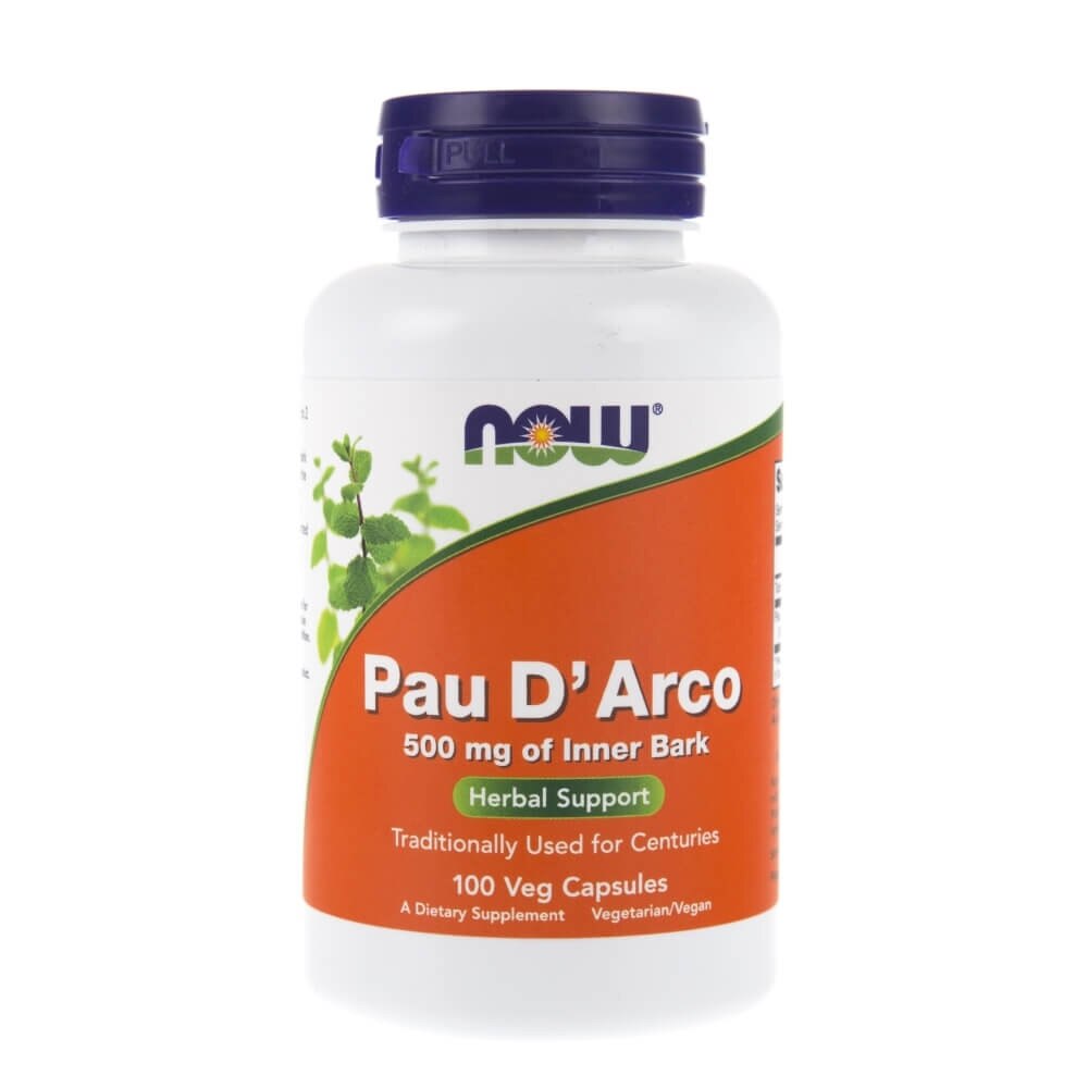 Pau D'arco Now Foods, 500mg, 100 capsule