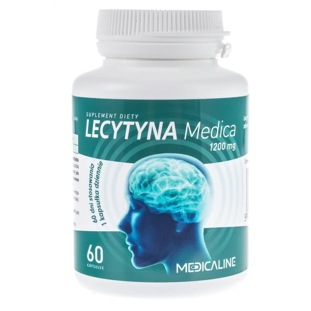 Supliment nutritiv MedicaLine, Lecitina, 1200mg, 60 capsule