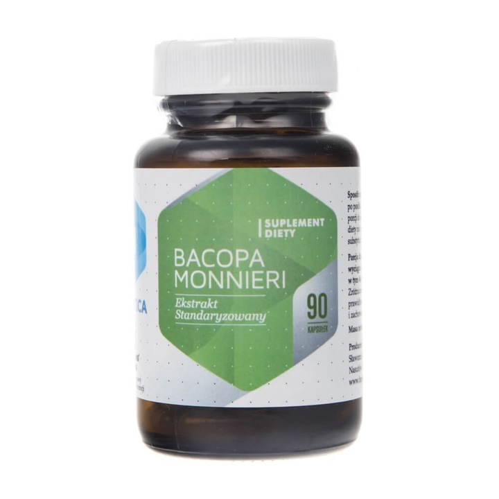 Supliment alimentar Bacopa Monnieri Hepatica, 90 capsule