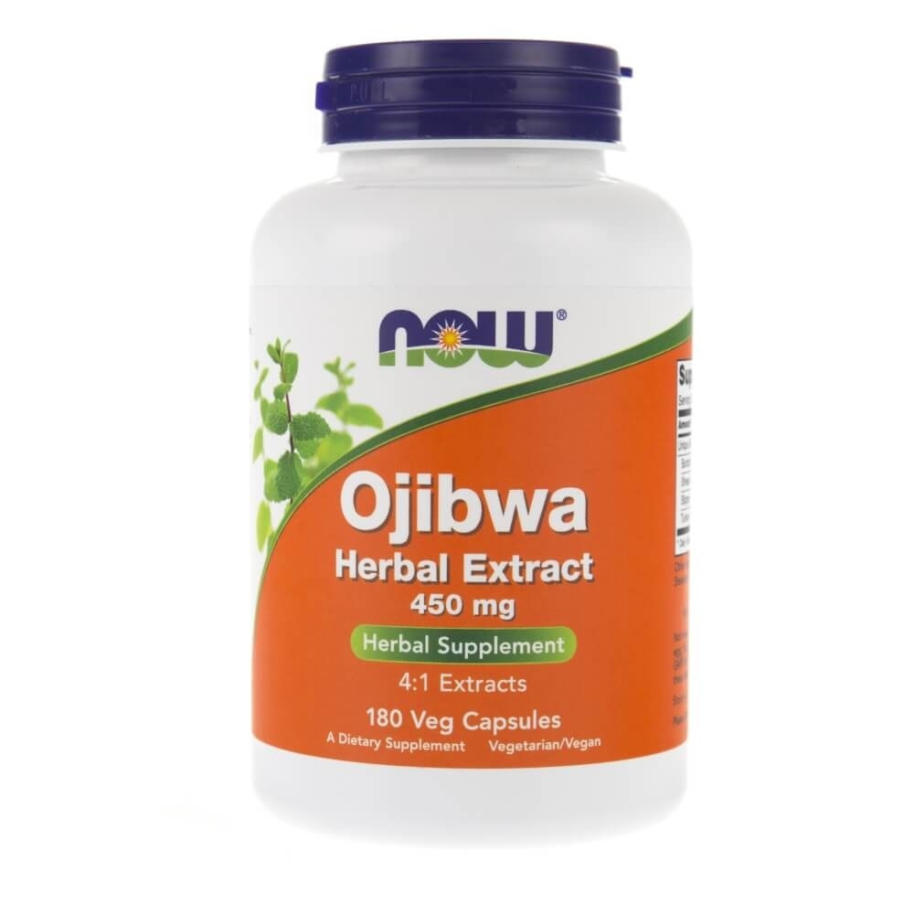 Suplimente nutritive Now Foods Ojibwa, 180 capsule