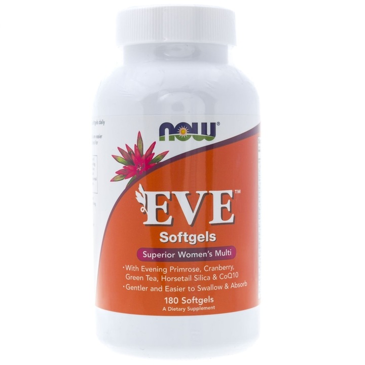 Мултивитамини Eve за жени, Now Foods, 180 капсули