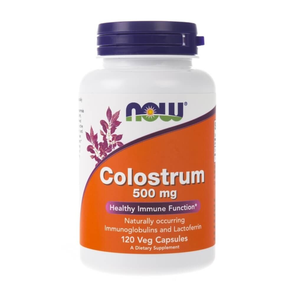 Коластра Now Foods, 500 mg, 120 капсули - eMAG.bg