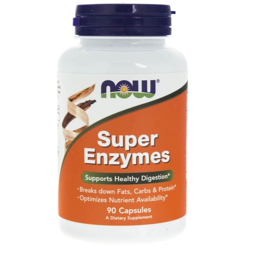 Suplimente nutritive Now Foods Super Enzime, 90 de capsule