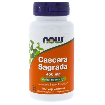 Suplimente nutritive Cascara Sagrada Now Foods 450 mg, 100 capsule Suplimente nutritive Cascara Sagrada Now Foods 450 mg, 100 capsule