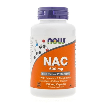 Supliment alimentar Now Foods, NAC, 600mg, 100 tablete Supliment alimentar Now Foods, NAC, 600mg, 100 tablete