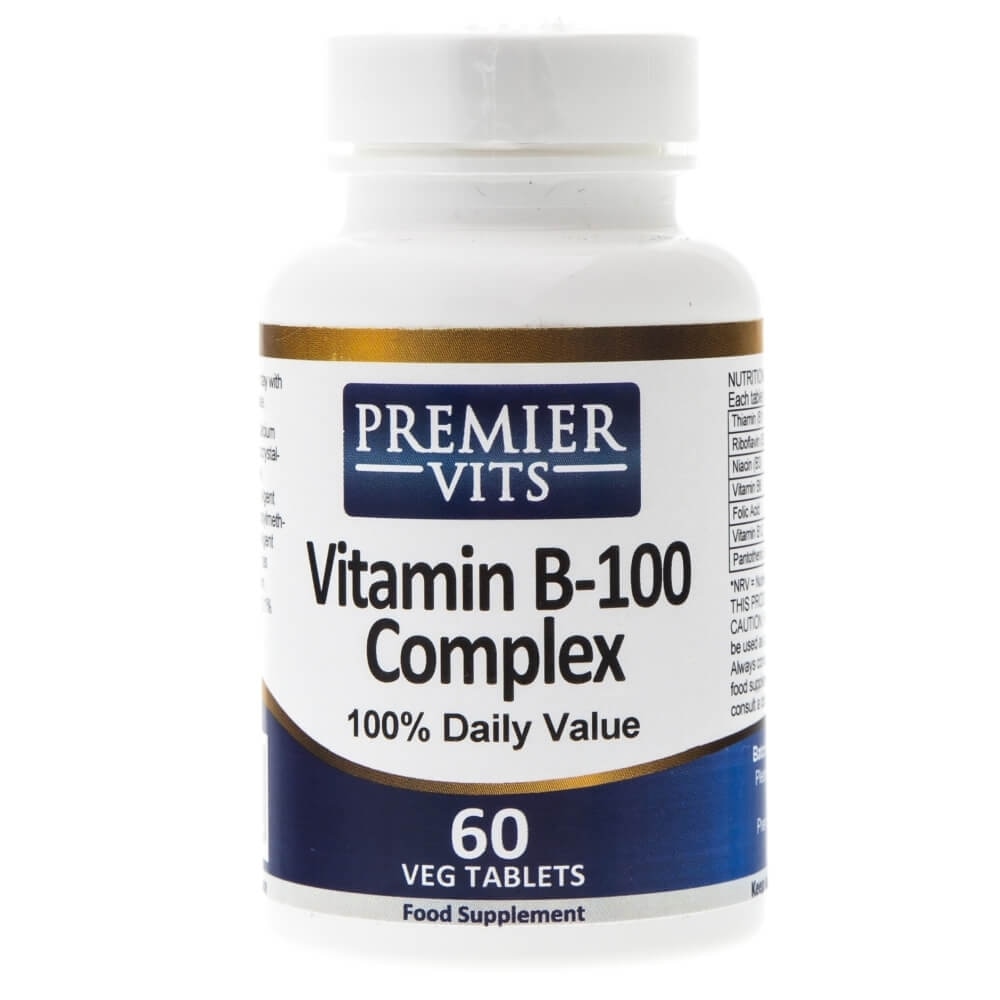 Suplimente Nutritive Compex Vitamina B-100, Premier Vits, 60 Comprimate ...