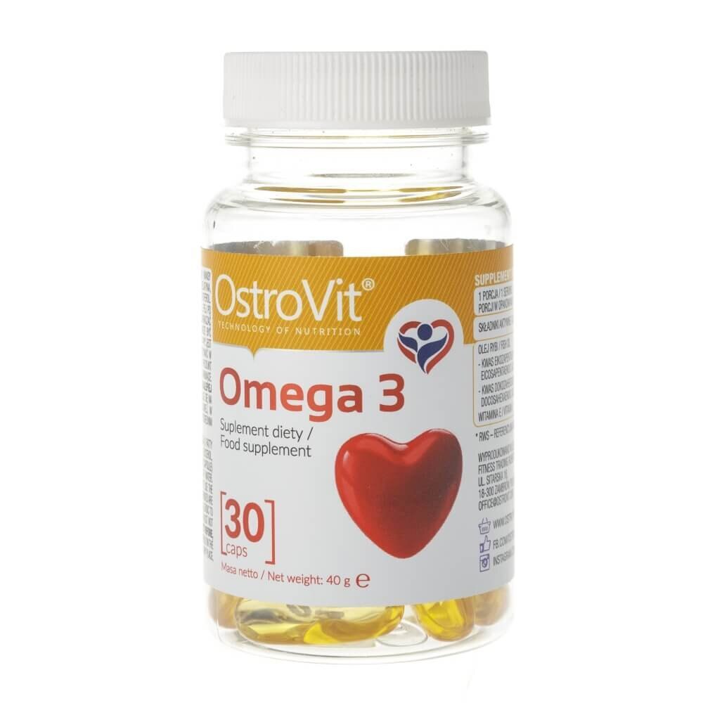 Suplimente nutritive Omega 3, OstroVit, 30 capsule