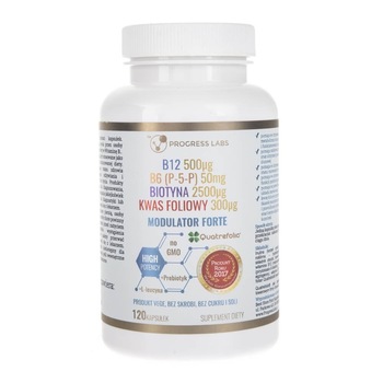 Suplimente nutritive complex de vitamine, Progress Labs, 120 de capsule Suplimente nutritive complex de vitamine, Progress Labs, 120 de capsule