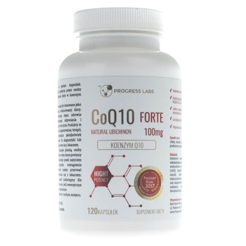 Suplimente nutritive Progress Labs Coenzima Q10, 120 capsule Suplimente nutritive Progress Labs Coenzima Q10, 120 capsule