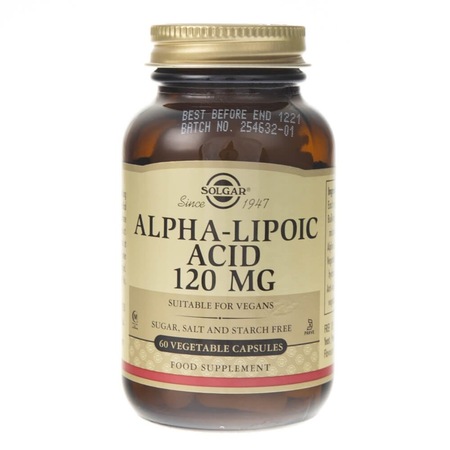 Supliment Alimentar Acid Alfa Lipoic 60 Capsule Solgar Emag Ro