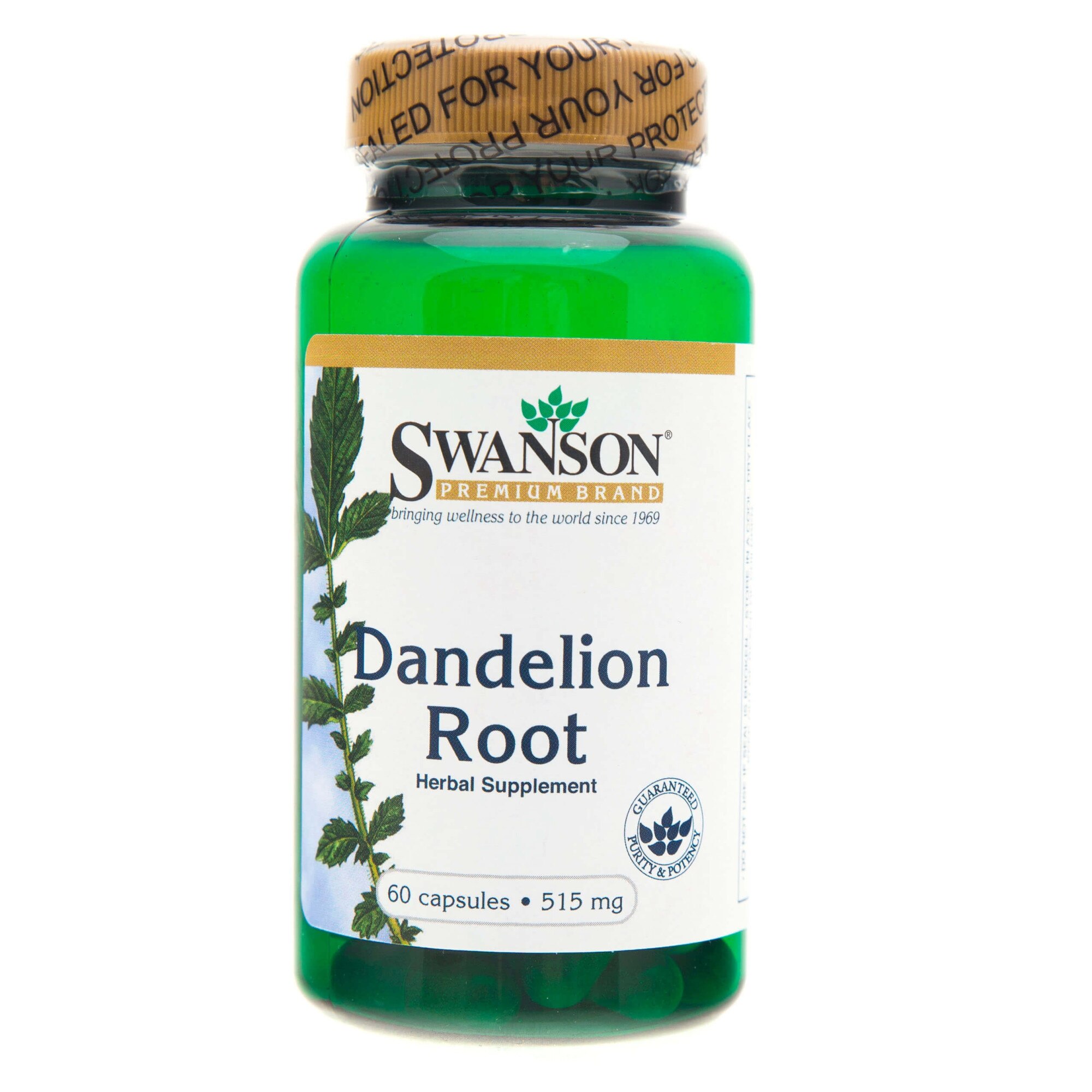 Supliment nutritiv, Swanson Dandelion Root, 60 capsule