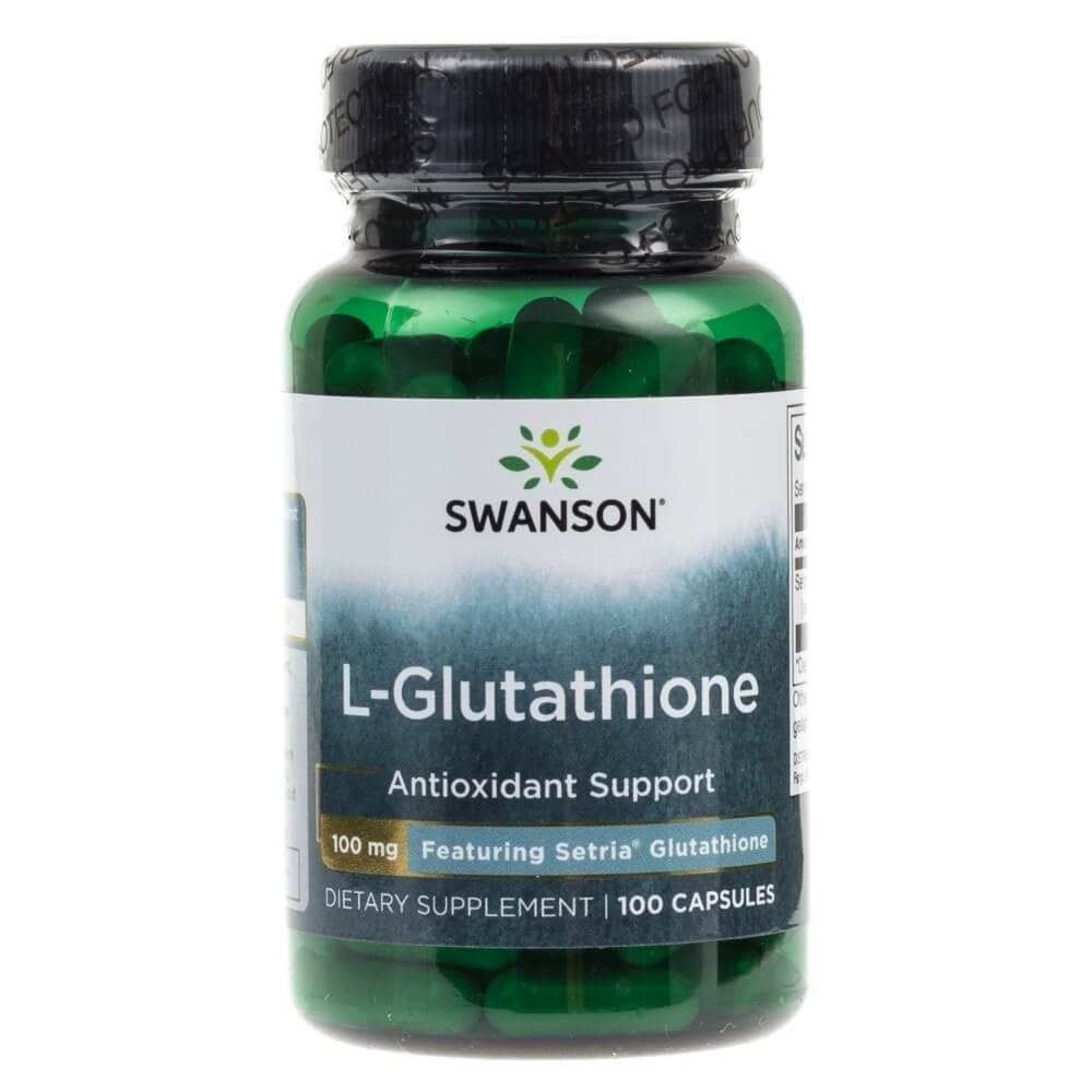 L-Glutathione Swanson, 100 mg, 100 capsule