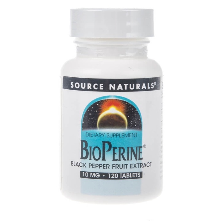 Bioperine, Source Naturals, 120caps