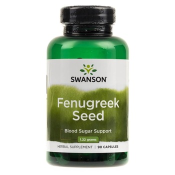 Supliment nutritiv din schinduf, 90 Capsule, Swanson Supliment nutritiv din schinduf, 90 Capsule, Swanson