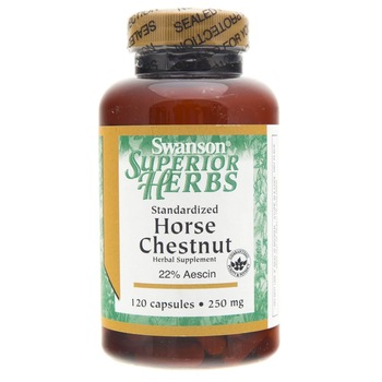 Suplimente nutritive Horse Chestnut, Swanson, 120 capsule Suplimente nutritive Horse Chestnut, Swanson, 120 capsule