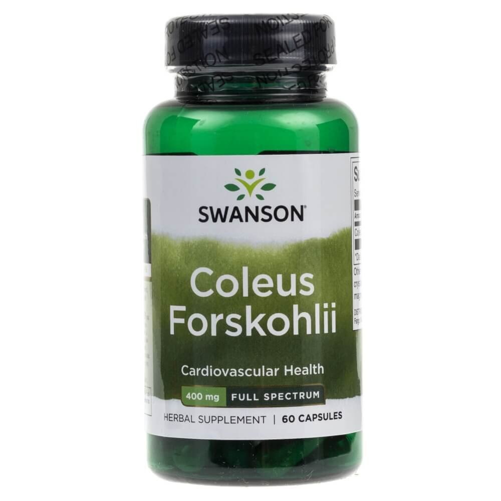 Suplimente nutritive Forskolin Indian Nettle, Swanson, 60 capsule, 400mg