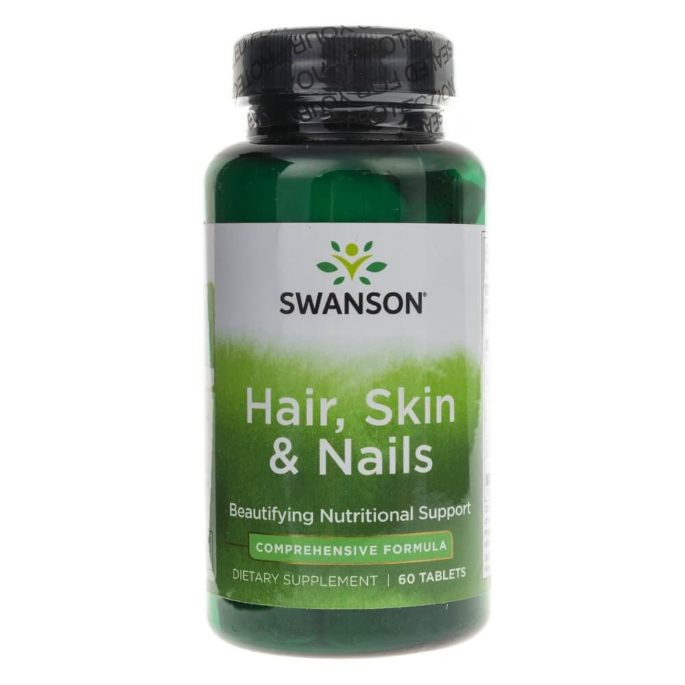 Таблетки skin nails hair. Swanson hair Skin & Nails, 60 таблеток. Skin nels hear американские витамины. Swanson кожа волосы. Американские витамины hair Skin and Nails.