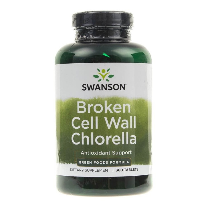 Supliment nutritiv chlorella, 360 Tablete, Swanson