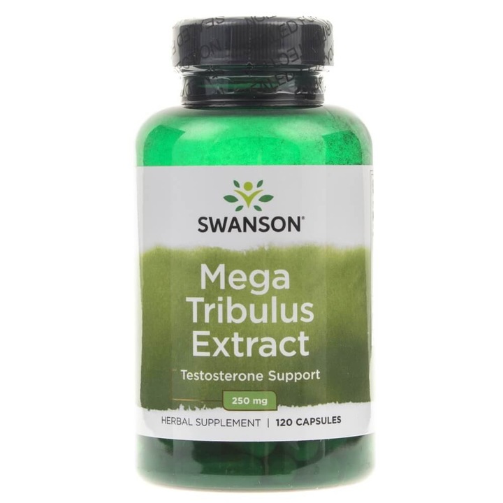 Хранителни добавки Mega Tribulus Extract Swanson, 120 капсули