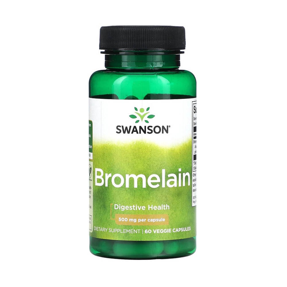 Bromelain (Enzime Naturale) 1200 GDU, Swanson, 60 capsule, SWU820 eMAG.ro