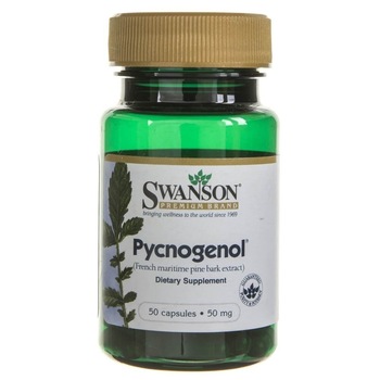 Suplimente nutritive, Pycnogenol 50 mg, Swanson, 50 capsule Suplimente nutritive, Pycnogenol 50 mg, Swanson, 50 capsule