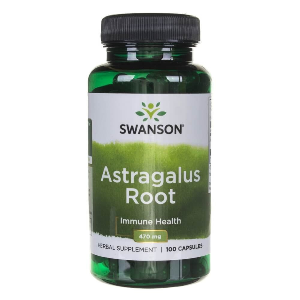Suplimente nutritive Astragalus, Swanson, 100 capsule, 470mg