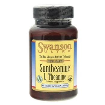 Supliment nutritiv L-Theanine Suntheanine, 100 mg, 60 capsule, Swanson Supliment nutritiv L-Theanine Suntheanine, 100 mg, 60 capsule, Swanson