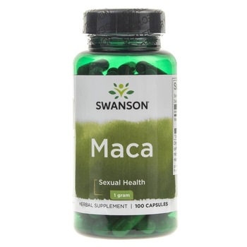 Suplimente nutritive Maca, Swanson, 100 capsule, 500mg Suplimente nutritive Maca, Swanson, 100 capsule, 500mg