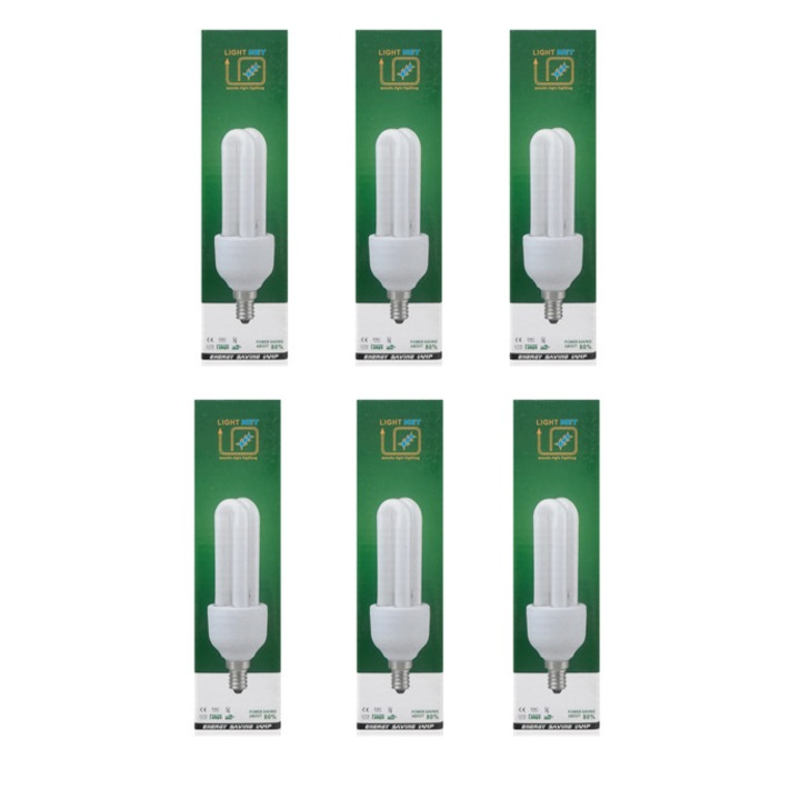 Energiatakarékos izzókészlet 5+1,15 W