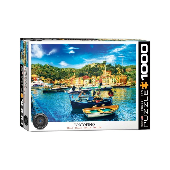 EuroGraphics 1000 db-os puzzle - Portofino, Italy (6000-0948)