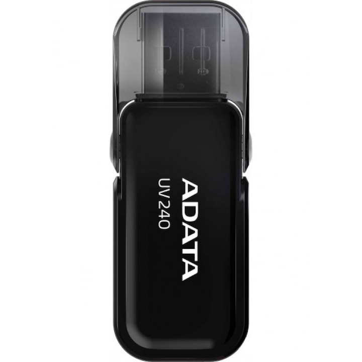 USB Flash памет ADATA UV240, 32GB, USB 2.0, Черна