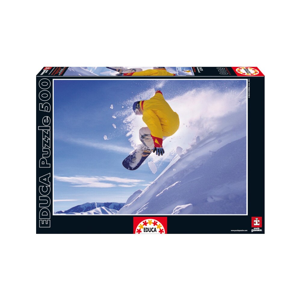 Educa 500 dbos puzzle, Snowboard eMAG.hu
