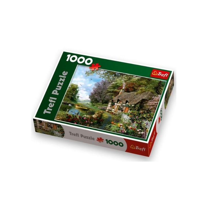 Trefl 1000 db-os puzzle - Bájos zug (10297)