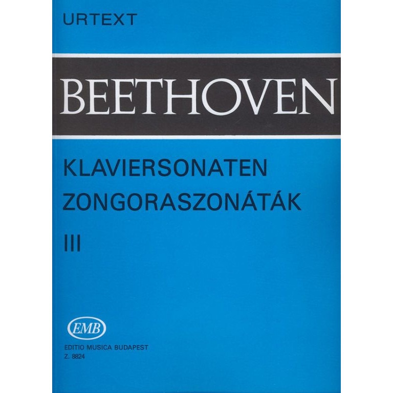 Beethoven, Ludwig van: Sonatas for piano 3