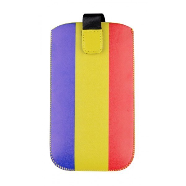 Bare flask Achievable Husa Pouch Mobile Tuning Universala Romania Flag - eMAG.ro