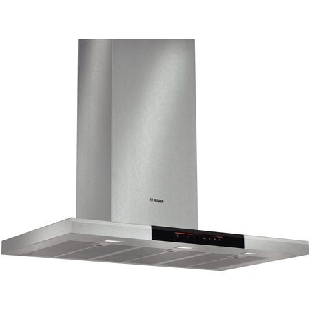 Hota incorporabila decorativa Bosch DWB098J50, Box Design, Putere de absorbtie 460 mc/h, 1 motor, 90 cm, Inox