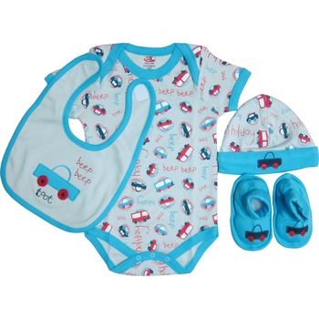Set cadou 4 piese PP14514ml Primii Pasi Set cadou 4 piese PP14514ml Primii Pasi