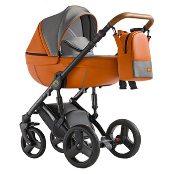 Carucior 3 in 1 Krausman Nexxo, Portocaliu Carucior 3 in 1 Krausman Nexxo, Portocaliu