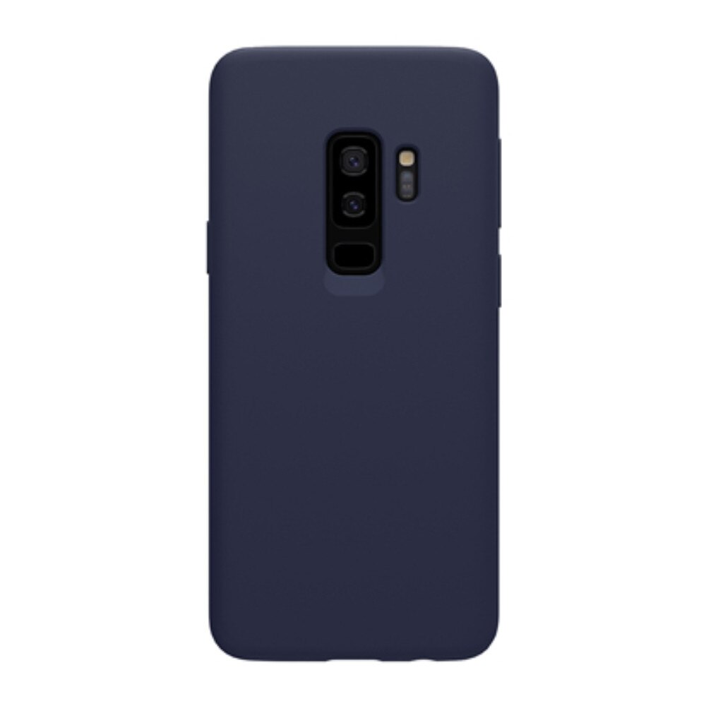 Husa din silicon mat cu interior de microfibra, Nillkin, pentru Samsung Galaxy S9 Plus, albastru