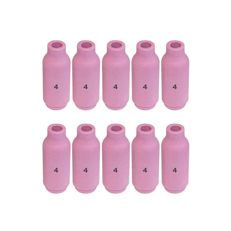 Duza ceramica TIG-WIG standard, Gr. 4, Intensiv, set 10 bucati