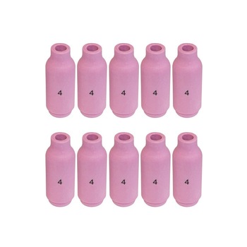 Duza ceramica TIG-WIG standard, Gr. 4, Intensiv, set 10 bucati Duza ceramica TIG-WIG standard, Gr. 4, Intensiv, set 10 bucati