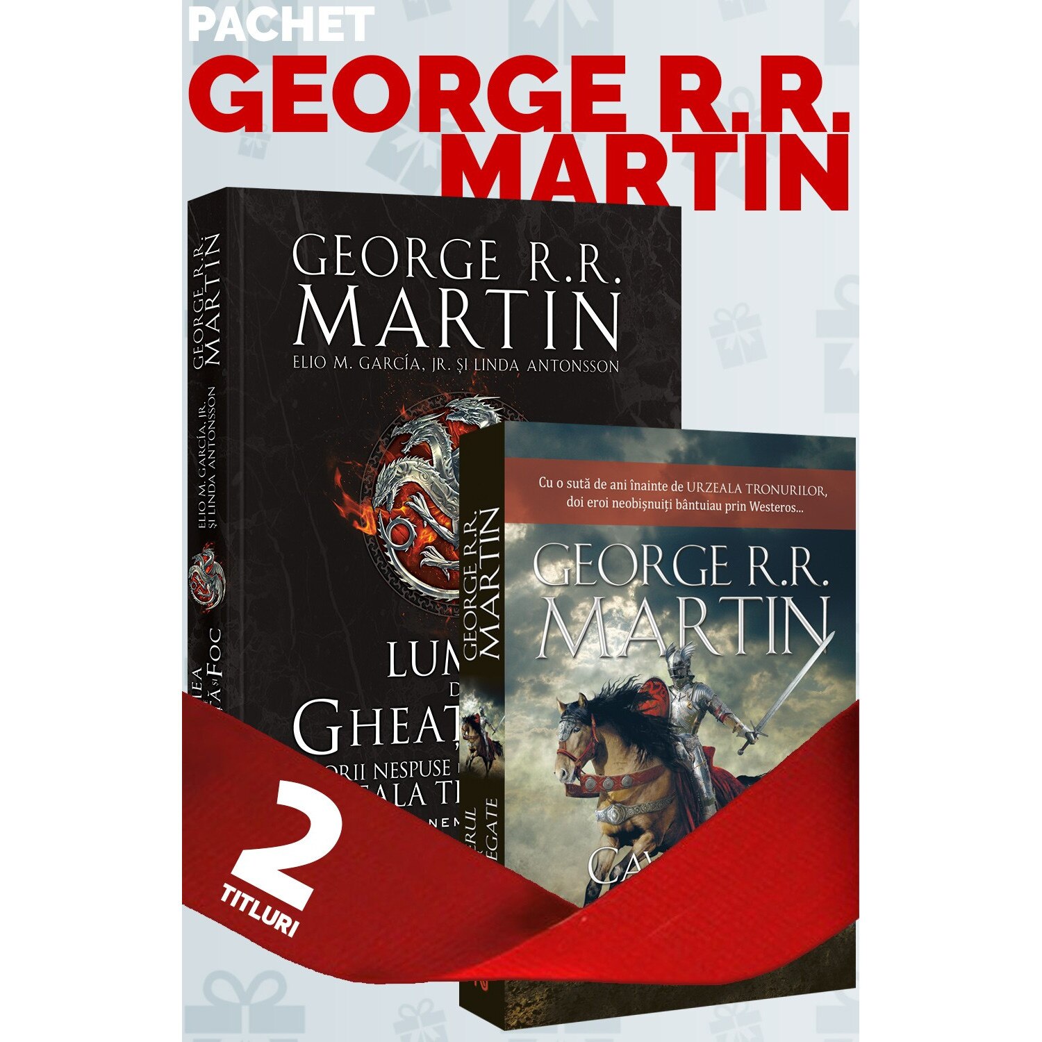 squeeze echo bow Pachet George R.R. Martin - 2 carti - eMAG.ro