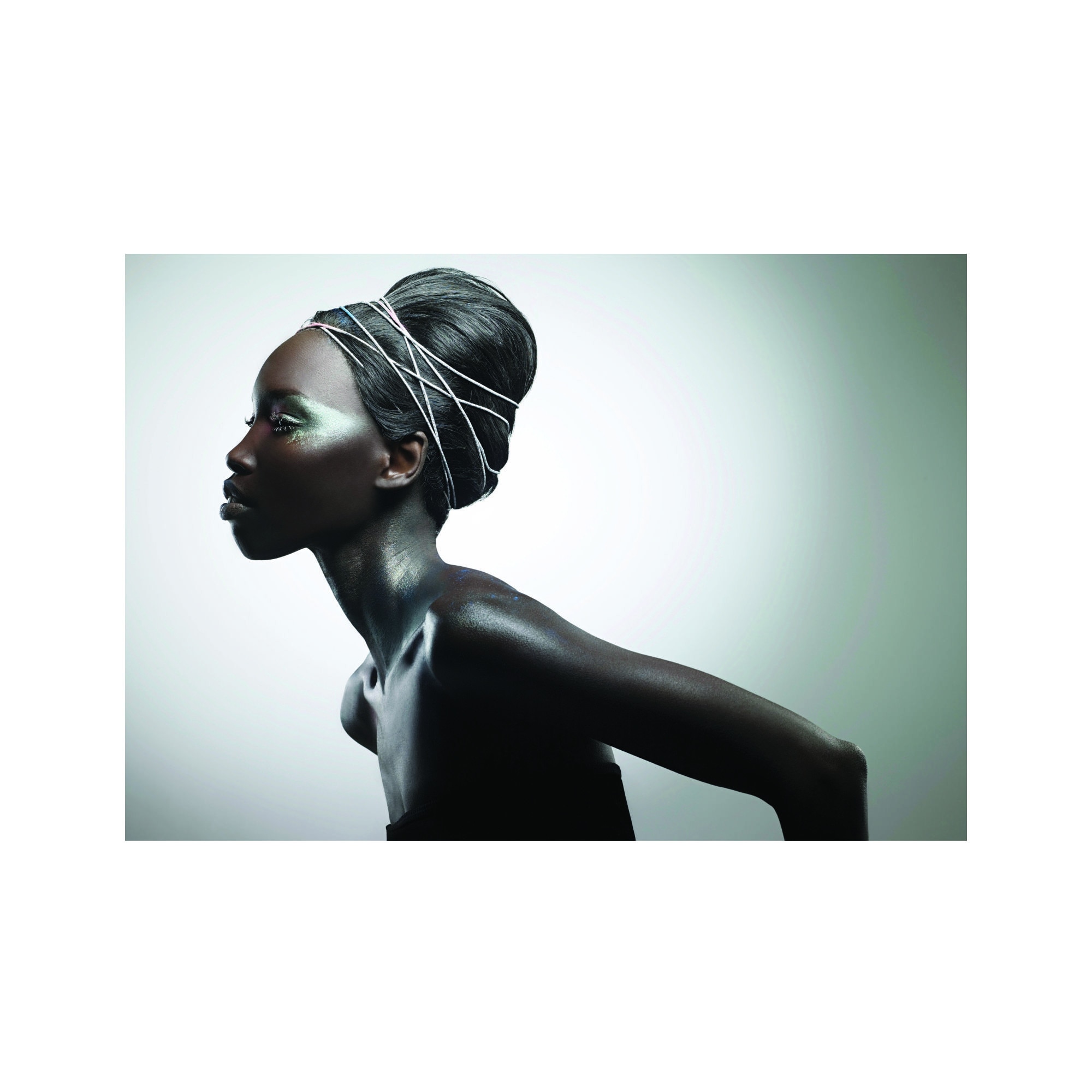 Tablou Forex, Metalic make-up, 100x70 cm