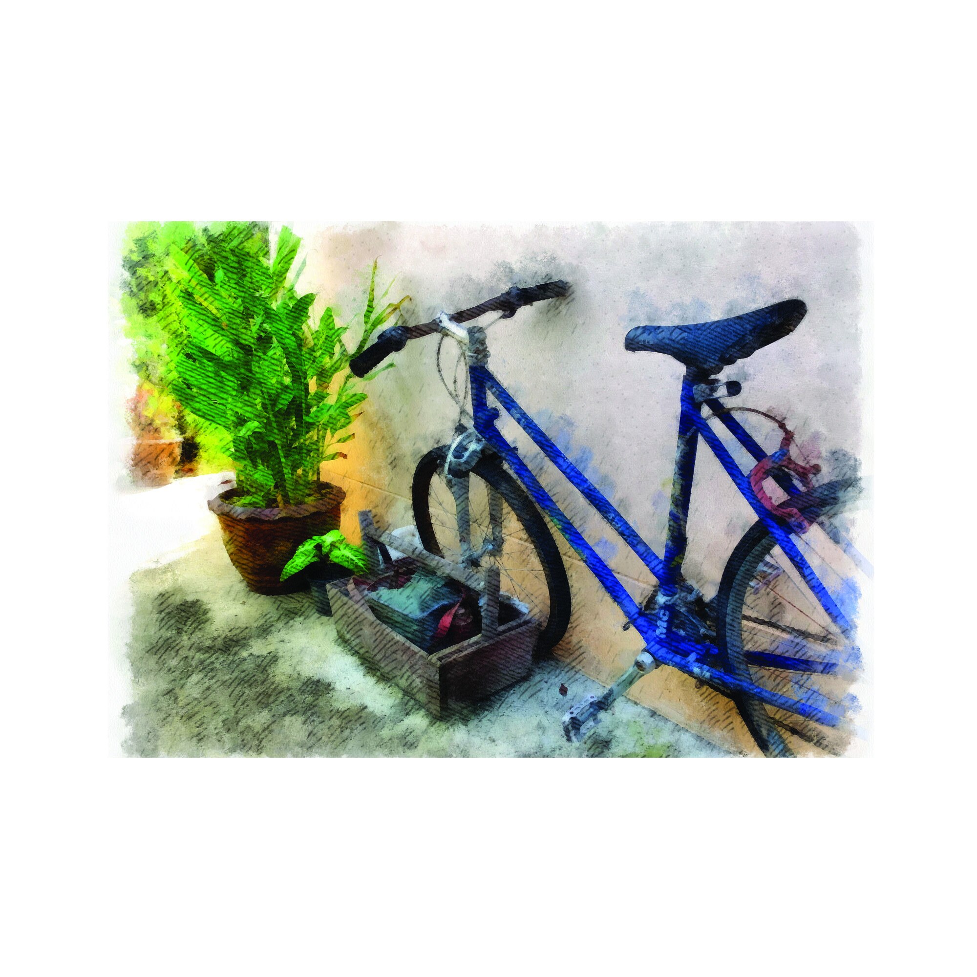 Tablou Forex, Art illustration, 100x70 cm