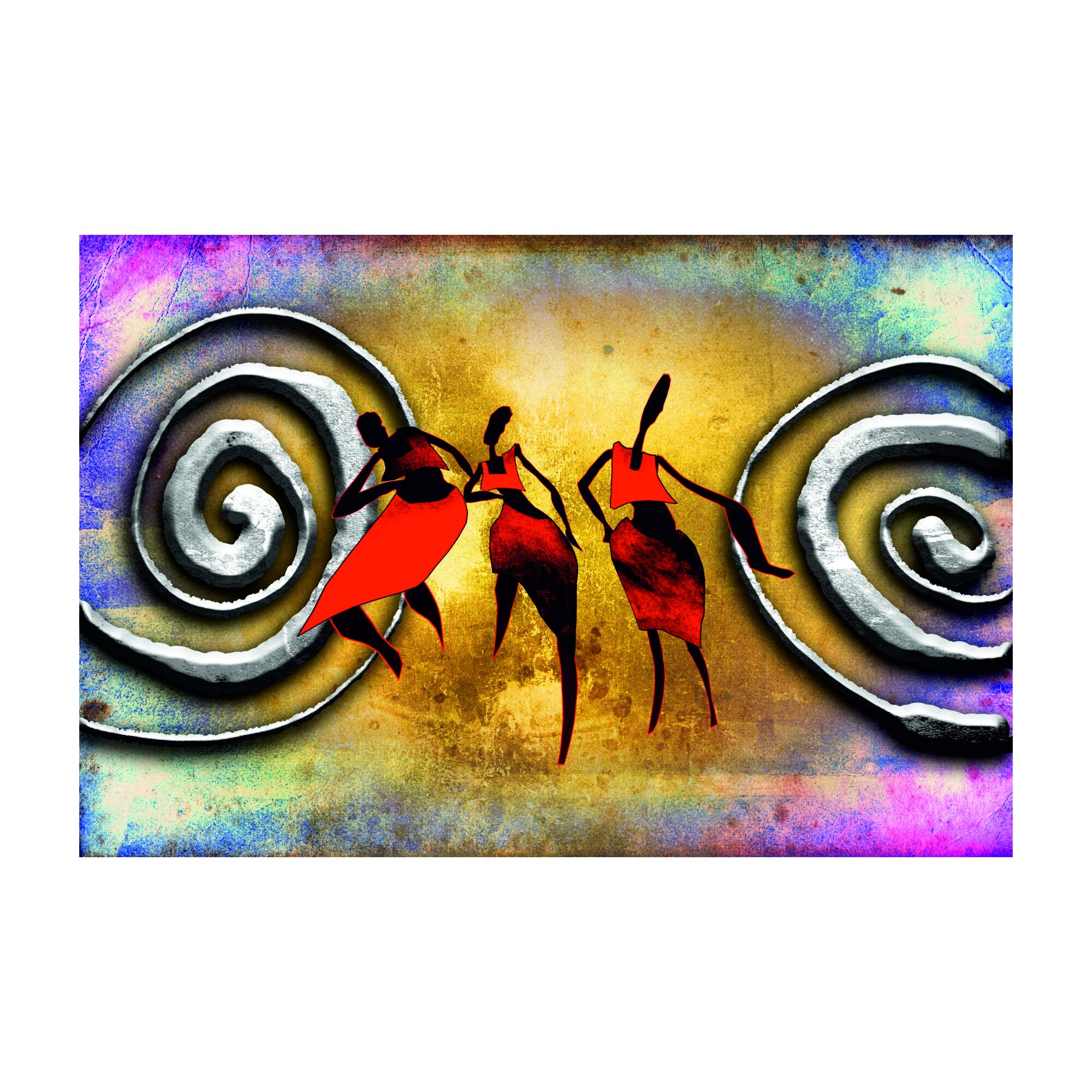 Tablou Forex, Africa retro, 100x70 cm